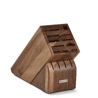 Wusthof 15-slot Knife Block, Walnut In Brown