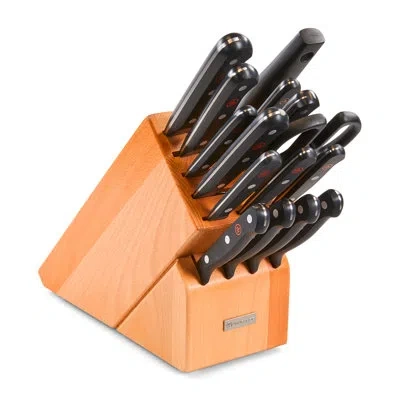 Wusthof 16-piece Knife Block Set In Black