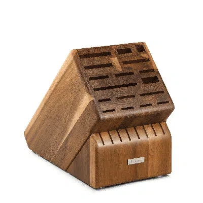 Wusthof 25-slot Knife Block, Acacia In Brown