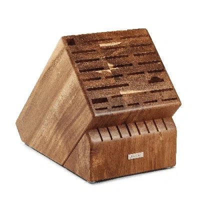 Wusthof 35-slot Knife Block, Acacia In Brown