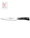 Wusthof 6in Classic Ikon Utility Knife With $17 Credit In Black