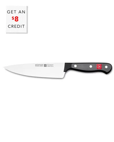 Wusthof Wüsthof 6in Gourmet Chef's Knife With $8 Credit In Black