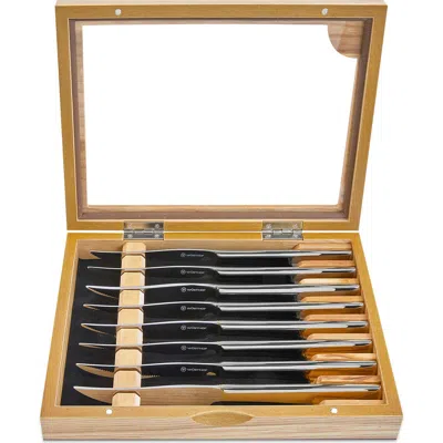 Wusthof Wüsthof 8-piece Stainless Steel Mignon Steak Knife Set In Silver
