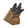 Wusthof Classic 11 Piece Knife Set In Black