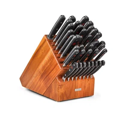 Wusthof Classic 36-piece Knife Block Set In Black
