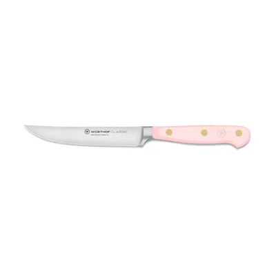 Wusthof Classic 4.5-inch Steak Knife, Pink Sea Salt