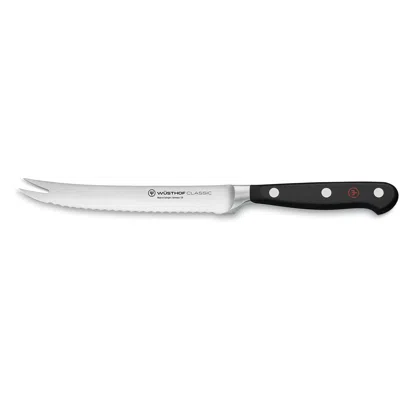 Wusthof Classic 5 Inch Tomato Knife In Black