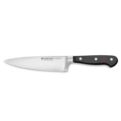 Wusthof Classic 6" Chef's Knife In Black