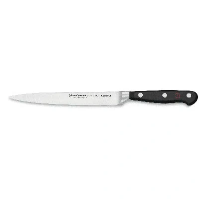 Wusthof Classic 6" Flexible Fillet Knife In Black
