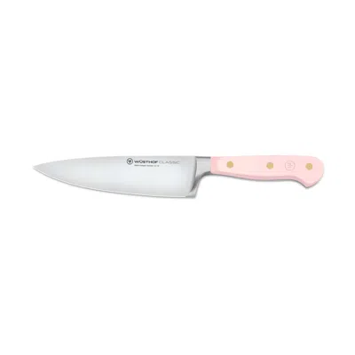 Wusthof Classic 6-inch Chef's Knife, Pink Sea Salt