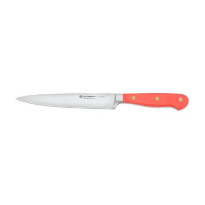 Wusthof Classic 6-inch Utility Knife, Coral Peach In Orange