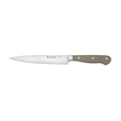 Wusthof Classic 6-inch Utility Knife, Velvet Oyster In Green