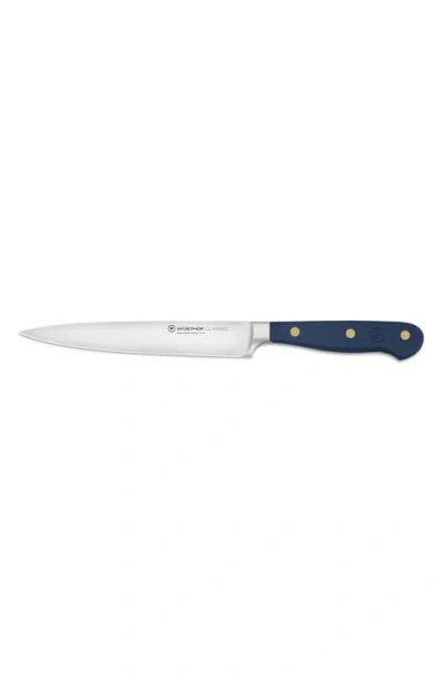 Wusthof Wüsthof Classic 6-inch Utility Knife In Blue