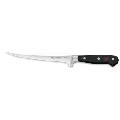 Wusthof Classic 7" Fillet Knife In Black