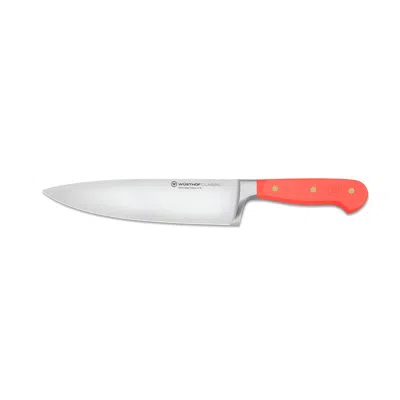 Wusthof Classic 8-inch Chef's Knife, Coral Peach In Orange