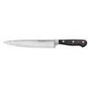 Wusthof Classic 8 Inch Hollow Edge Carving Knife In Black