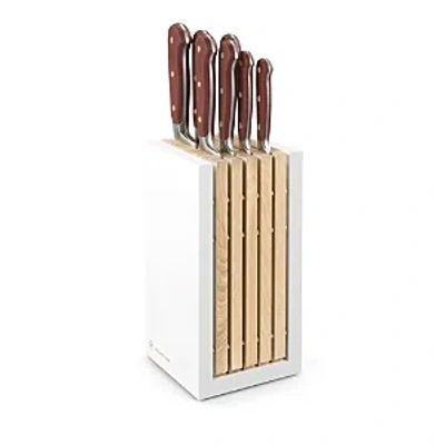 Wusthof Classic 8 Piece Designer Knife Block Set In Tasty Sumac