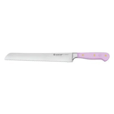 Wusthof Classic 9 Double Serrated Bread Knife In Pink