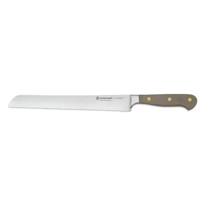 Wusthof Classic 9 Double Serrated Bread Knife In Green