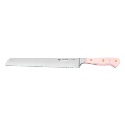 Wusthof Classic 9 Double Serrated Bread Knife In Pink