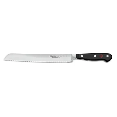 Wusthof Classic Bread Knife In Black