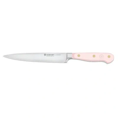Wusthof Classic Color 6" Utility Knife In Pink Himalayan Salt