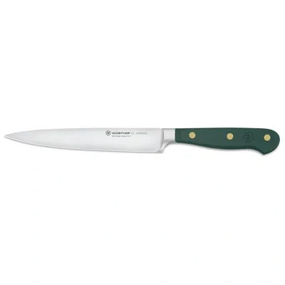 Wusthof Classic Fresh Rosemary 6" Utility Knife In Green