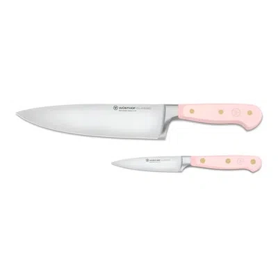 Wusthof Classic Himalayan 2-piece Starter Knife Set In Pink