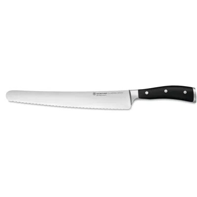 Wusthof Classic Ikon 10 Inch Super Slicer In Black