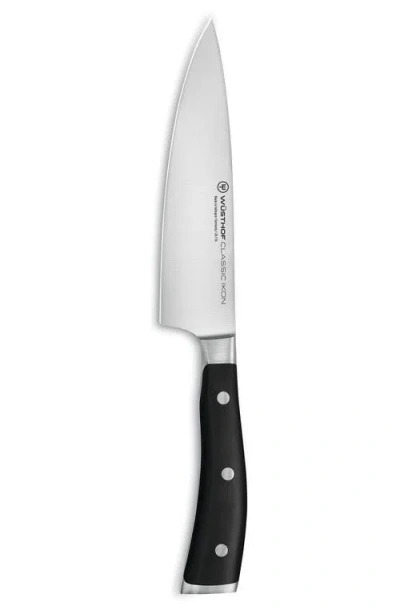 Wusthof Wüsthof Classic Ikon 6-inch Chef's Knife In Black