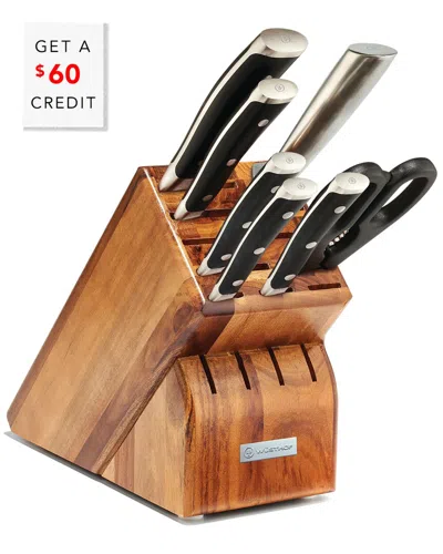 Wusthof Classic Ikon 8pc Knife Block Set With $60 Credit