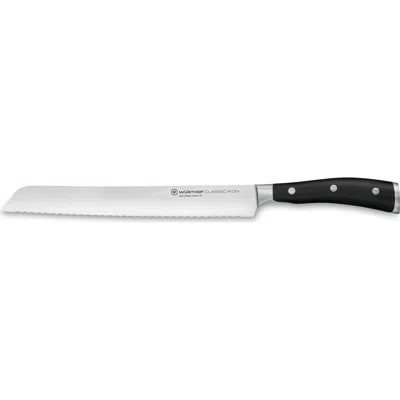Wusthof Wüsthof Classic Ikon 9-inch Bread Knife In Black