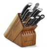 Wusthof Classic Ikon Classic Ikon 11 Piece Block Set, Acacia