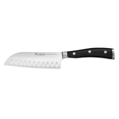 Wusthof Classic Ikon Santoku Knife, 5 In Black