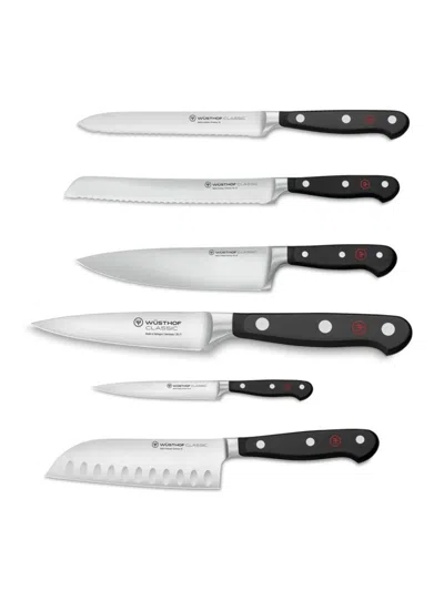 Wusthof Classic Knife Collection In Black