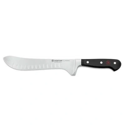 Wusthof German Classic 8" Hollow Ground Butcher Knife In Black
