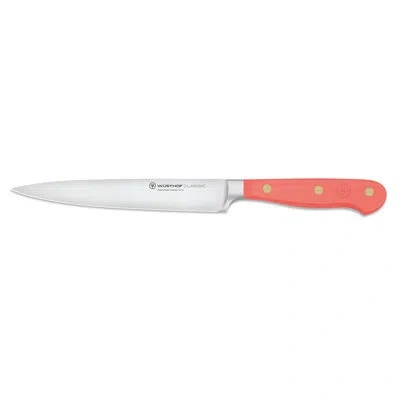 Wusthof German Classic Color Coral Peach 6" Utility Knife