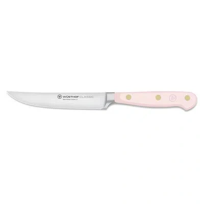 Wusthof German Classic Color Pink Himalayan Salt 4.5" Steak Knife