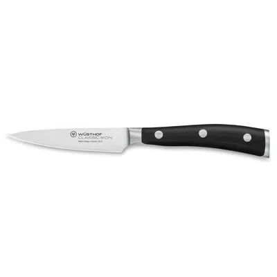 Wusthof German Classic Ikon 3 1/2" Paring Knife In Black