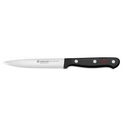 Wusthof German Gourmet 4.5" Utility Knife In Black