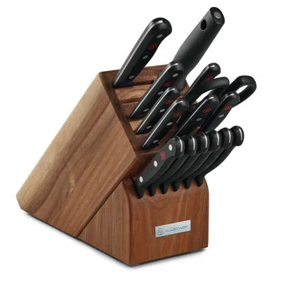 Wusthof Gourmet 16-piece Block Set In Black