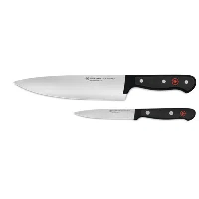 Wusthof Gourmet 2-piece Chef's Set In Black