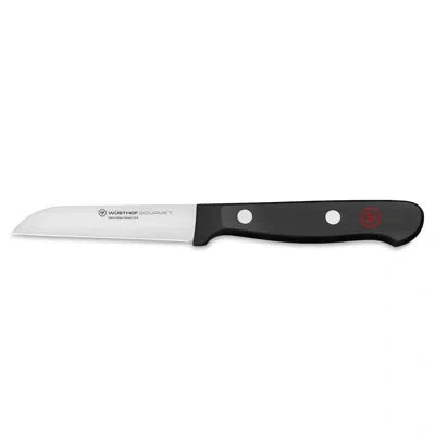 Wusthof Gourmet 3" Flat Cut Paring Knife In Black