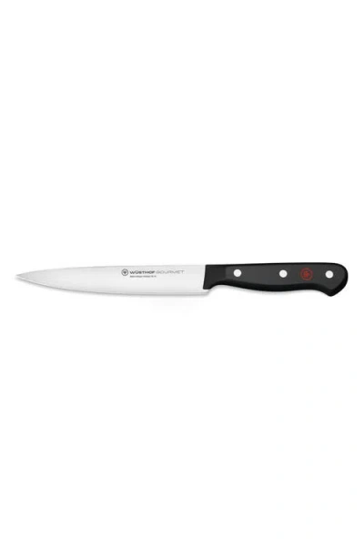 Wusthof Wüsthof Gourmet 6-inch Utility Knife In Black