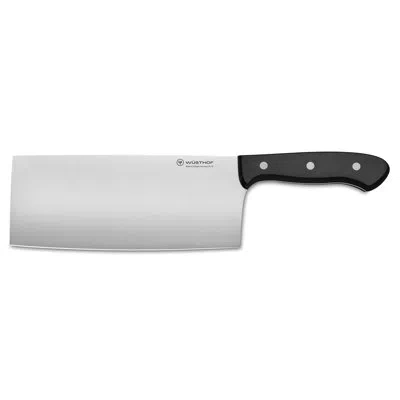Wusthof Gourmet 7'' Chinese Chef's Knife In Black