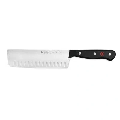 Wusthof Gourmet 7'' Hollow Edge Nakiri In Black