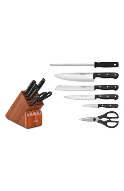 Wusthof Wüsthof Gourmet 7-piece Knife Block Set In Black