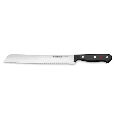 Wusthof Gourmet 9" Bread Knife In Black