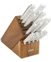 Wusthof Gourmet White 16-pc. Knife Set With Block In White
