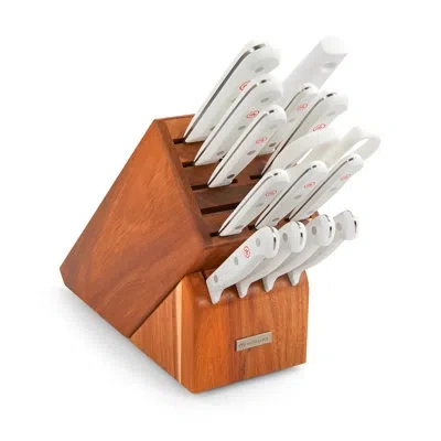 Wusthof Gourmet White 16-piece Block Set